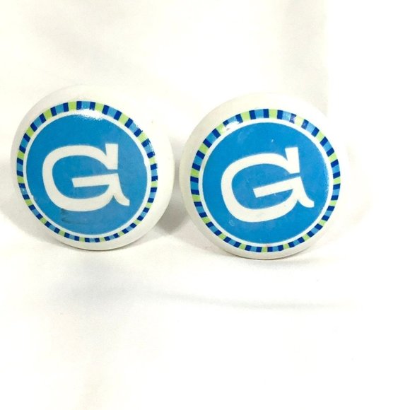 Personalized Ceramic Knobs (Set of 2) - Picture 4 of 12